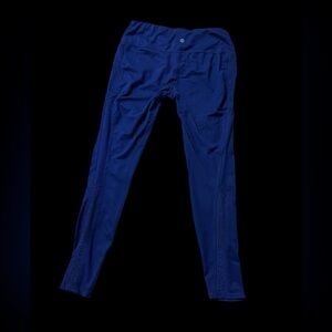 Tangerine blue workout pants